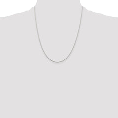 Sterling Silver 1mm Cable Chain - 11