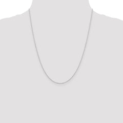 Sterling Silver 1.25mm Cable Chain w/4in ext.