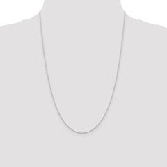 Sterling Silver 1.25mm Cable Chain - 9