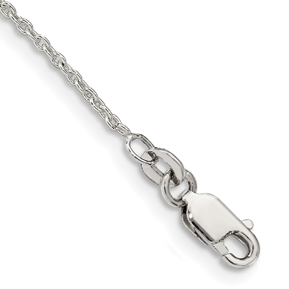 Sterling Silver 1.5mm Cable Chain - 7