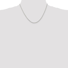 Sterling Silver 1.95mm Cable Chain w/2in ext.