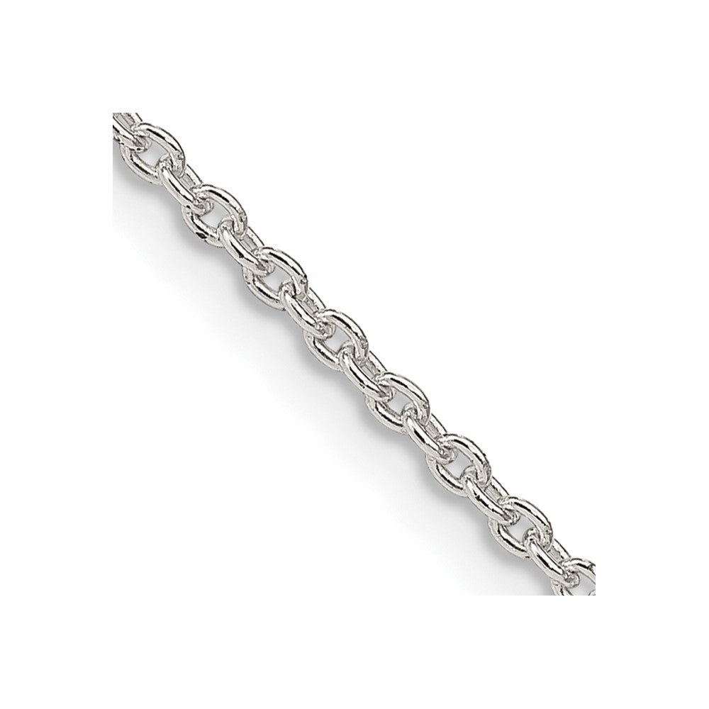 Sterling Silver 1.95mm Cable Chain - 5
