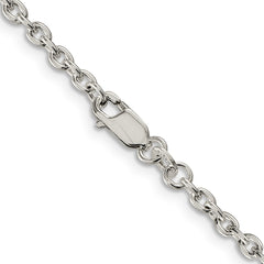 Sterling Silver 2.75mm Cable Chain - 3
