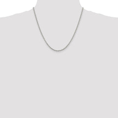 Sterling Silver 2.75mm Cable Chain - 3