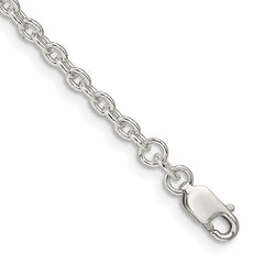 Sterling Silver 2.75mm Cable Chain - 4
