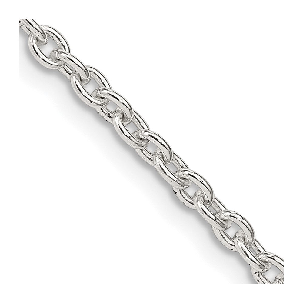 Sterling Silver 2.75mm Cable Chain - 5