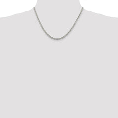 Sterling Silver 4.5mm Cable Chain - 2