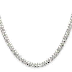 Sterling Silver Polished 5.7mm Domed Curb Chain - 6