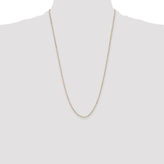 Sterling Silver And Vermeil 1.85mm Diamond-cut Rope Chain - 6