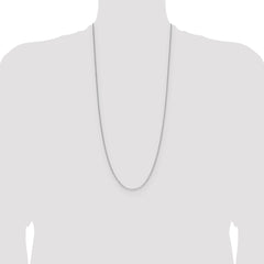 Sterling Silver 1.3mm 8 Sided D/C Double Spiga Chain