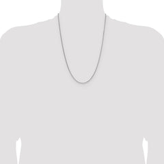 Sterling Silver 1.45mm 8 Sided D/C Double Spiga Chain - 6