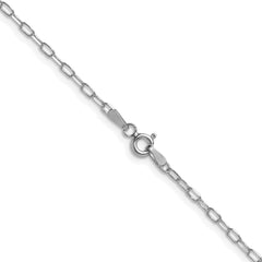 Sterling Silver Rhodium-plated 2.0mm D/C Forzantine Chain - 7