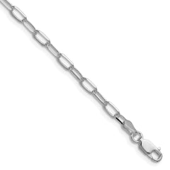 Sterling Silver Rhodium-plated 3.15mm D/C Forzantine Chain - 2
