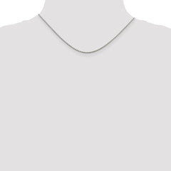 Sterling Silver 1.5mm Diamond-cut Spiga Chain - 2