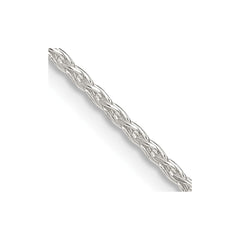 Sterling Silver 1.5mm Diamond-cut Spiga Chain - 5