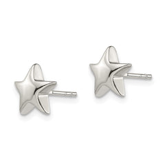 Sterling Silver Star Earrings - 2