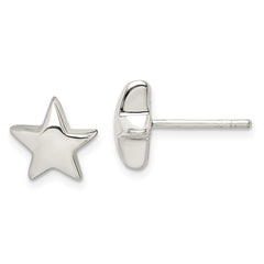 Sterling Silver Star Earrings - 2