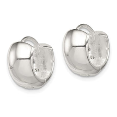 Sterling Silver Hinged Hoop Earrings - 3