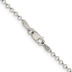 Sterling Silver 2mm Rolo Chain - 16