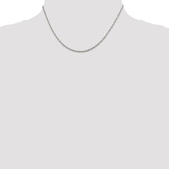 Sterling Silver 2mm Loose Rope Chain - 4