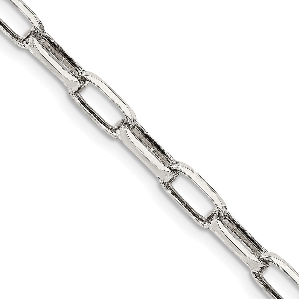 Sterling Silver 5mm Elongated Open Link Chain - 3