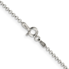 Sterling Silver 1.5mm Rolo Chain - 6