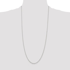 Sterling Silver Rhodium-plated 1.5mm Rolo Chain - 3