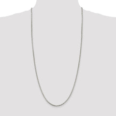Sterling Silver 2.5mm Popcorn Chain - 4