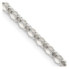 Sterling Silver 2.5mm Popcorn Chain - 4