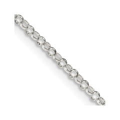 Sterling Silver 2mm Rolo Chain - 17