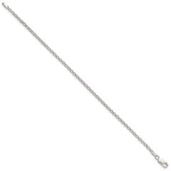 Sterling Silver 2.8mm Rolo Chain - 7