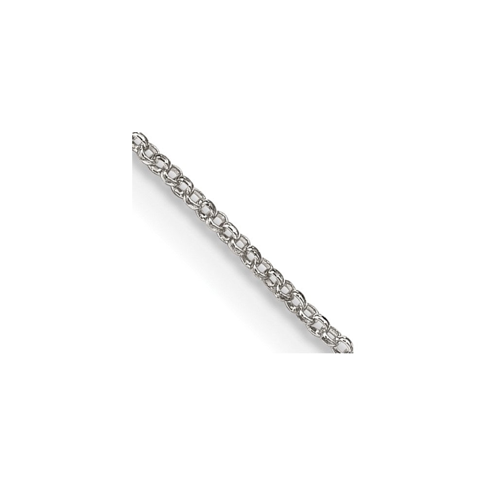 Sterling Silver 1.1mm Rolo Chain - 5