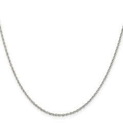 Sterling Silver 1.6mm Loose Rope Chain - 2
