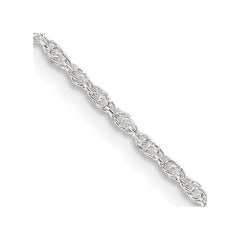 Sterling Silver 1.6mm Loose Rope Chain - 2