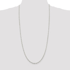 Sterling Silver 2.75mm Loose Rope Chain - 4
