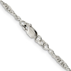 Sterling Silver 2.5mm Loose Rope Chain - 3