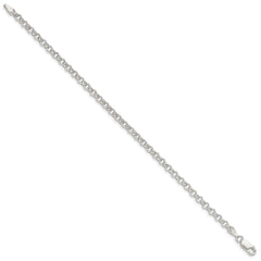 Sterling Silver 4mm Rolo Chain