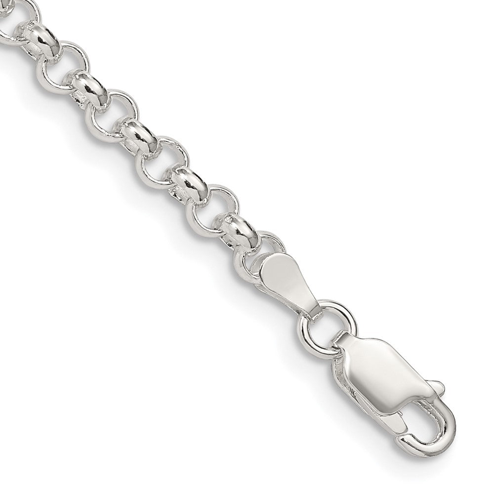 Sterling Silver 4mm Rolo Chain - 2