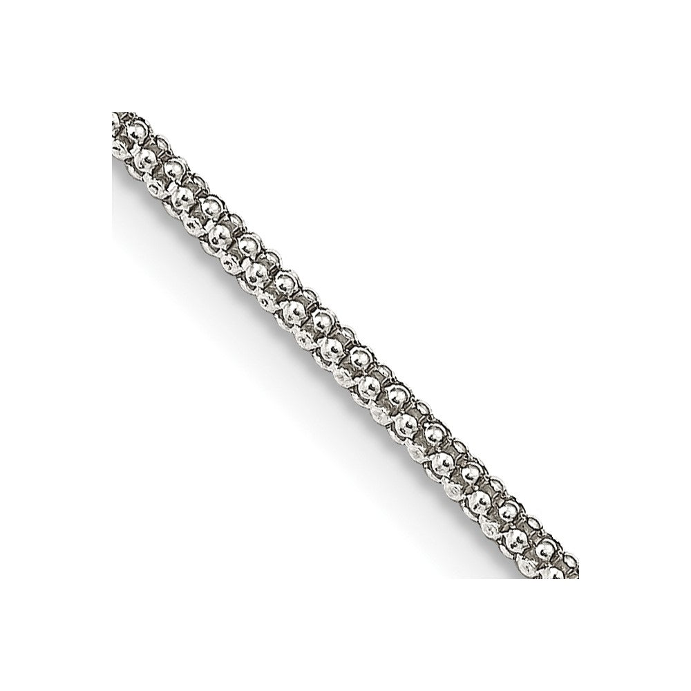 Sterling Silver 1.6mm Corona Chain - 3