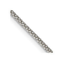 Sterling Silver 1.6mm Corona Chain - 3