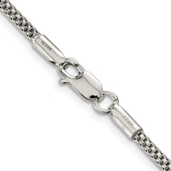 Sterling Silver 2.4mm Corona Chain - 2
