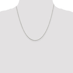 Sterling Silver 1.4mm Singapore Chain - 3