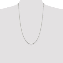 Sterling Silver 1.4mm Singapore Chain - 2