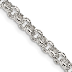 Sterling Silver 5mm Rolo Chain - 4