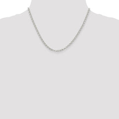 Sterling Silver 3.5mm Rolo Chain - 10