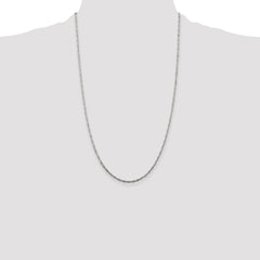 Sterling Silver 1.75mm Singapore Chain - 3