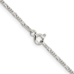 Sterling Silver 1.4mm Figaro Chain - 2