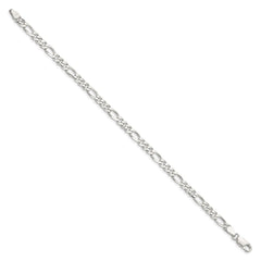 Sterling Silver 4.5mm Figaro Chain - 10