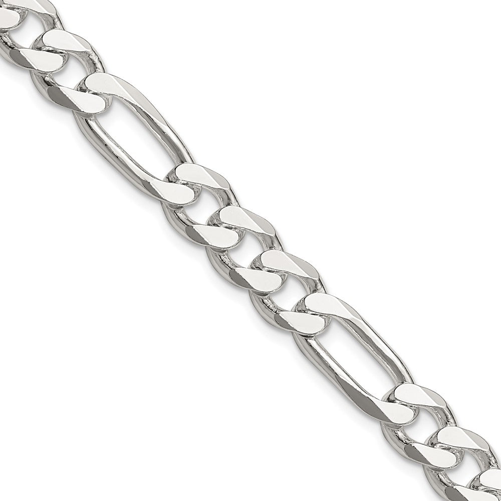 Sterling Silver 8mm Figaro Chain - 2