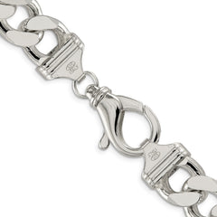 Sterling Silver 15mm Figaro Chain - 7